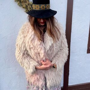 Vintage 60’s CRISSA COTIQUE Shag Coat/ Made in France 🇫🇷/ Medium